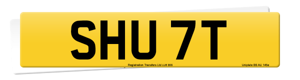 Registration number SHU 7T